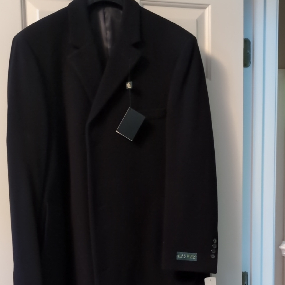 Ralph Lauren Classic Black Coat